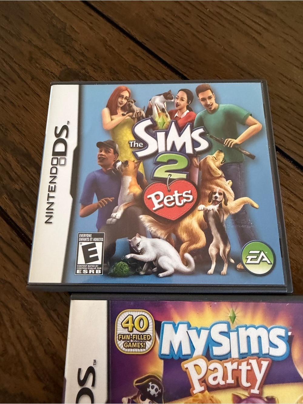 Sims 2 Pets And My Sims Party Nintendo DS With Manual - Picture 3 of 9